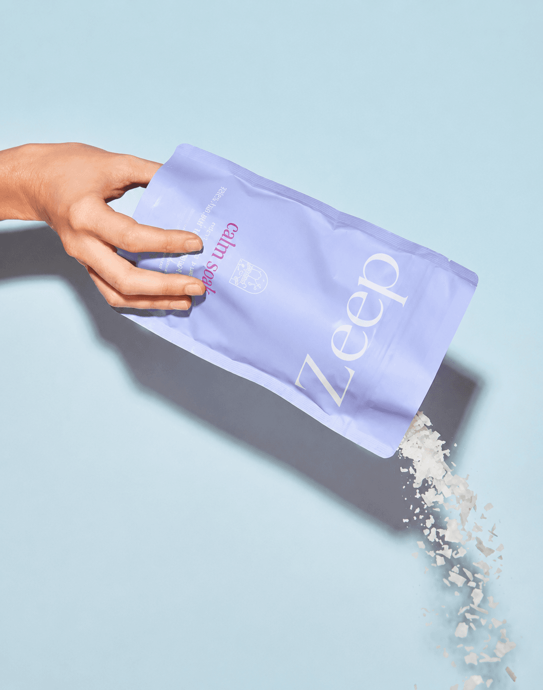 Pouch branding sample